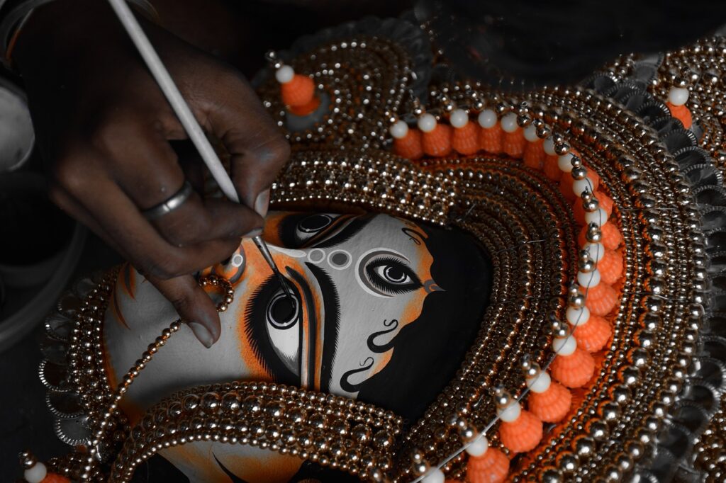 chau mask, purulia, west bengal-2645104.jpg